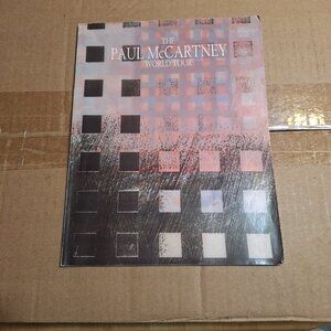 Paul Mccartney world tour book